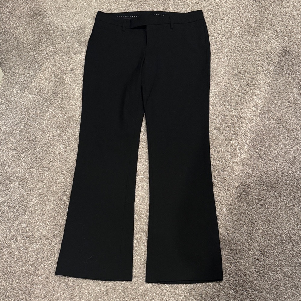 Gap Modern Boot Black Dress Pants 0R